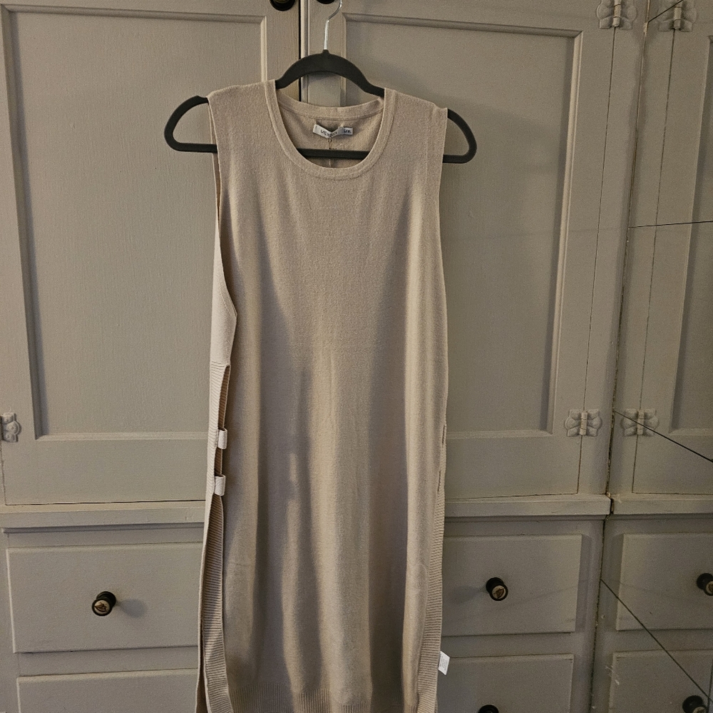 MERSEA ANYWEAR OPEN TUNIC SWEATER
